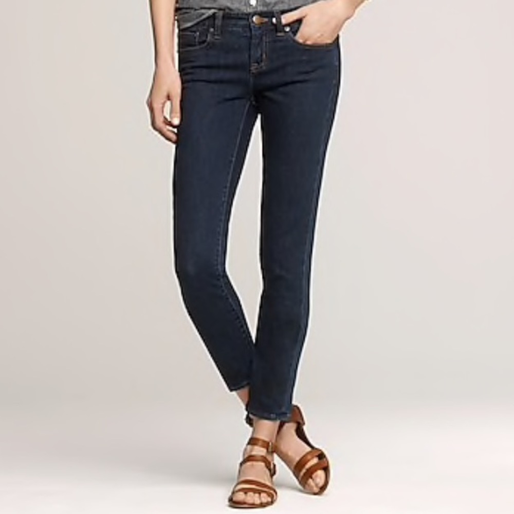 J Crew Toothpick Ankle Jean